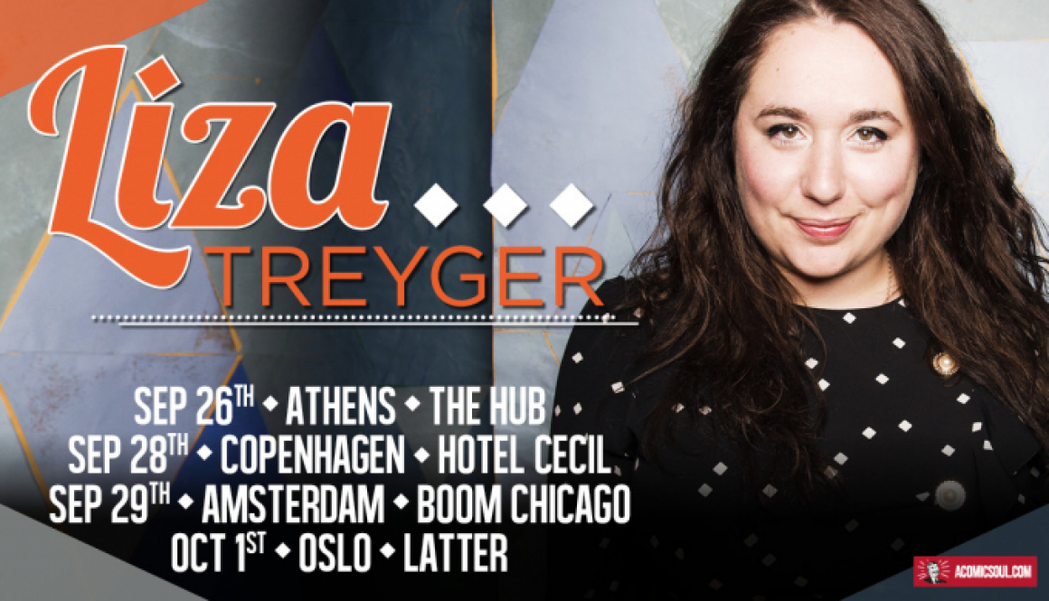 Liza Treyger live in Athens