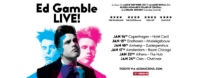 Ed Gamble live in Athens