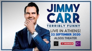 Jimmy Carr live in Athens