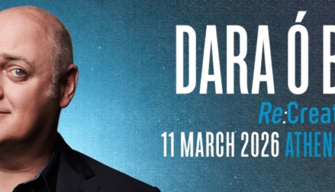 Dara Ó Briain in Athens